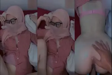 Bokep Hijab Pink Kacamata Viral Twitter Terbaru