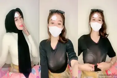 Sungirl Ukhti Jilbab Bergetar Barbar